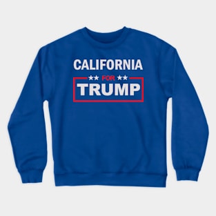 California for Trump Crewneck Sweatshirt